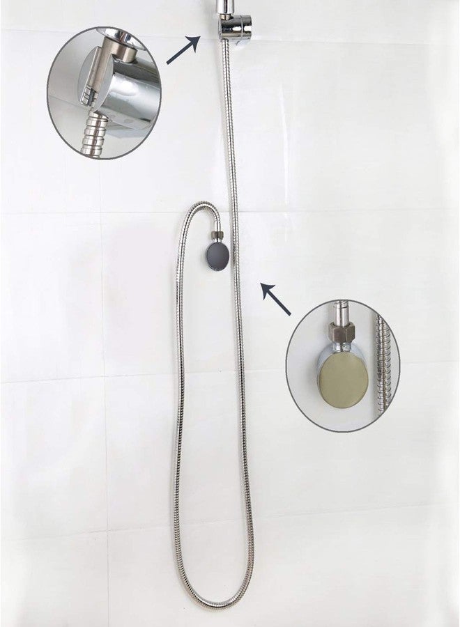 Jagger Chromed Stainless Steel Finished With Double-Buckle Flexible Shower Hose Hand Shower Hose Shower Tube, Health Faucet Tube, Flexible Tube (1.5 Meter) - Image 5